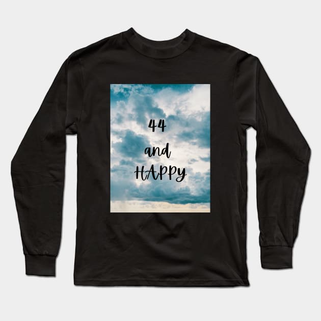 44 Long Sleeve T-Shirt by Tatiana